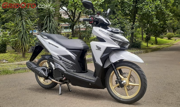 Body bergaya elegant Honda Vario 150 spek mesinnya kebut nih