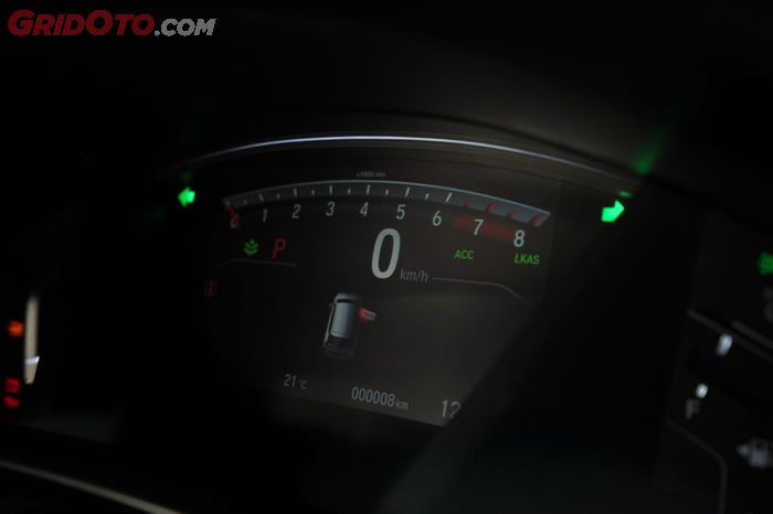Panel instrumen digital baru dengan layar TFT 5 inci di Honda CR-V facelift