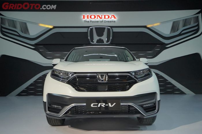 Fascia atau bagian depan Honda CR-V facelift 