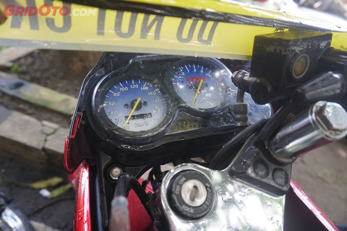 Odometer motor gaib Yamaha Touch masih menunjukkan angka 12 ribuan Km