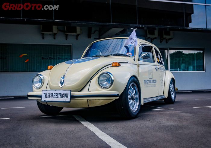 Modifikasi VW Kodok listrik pertama di Indonesia