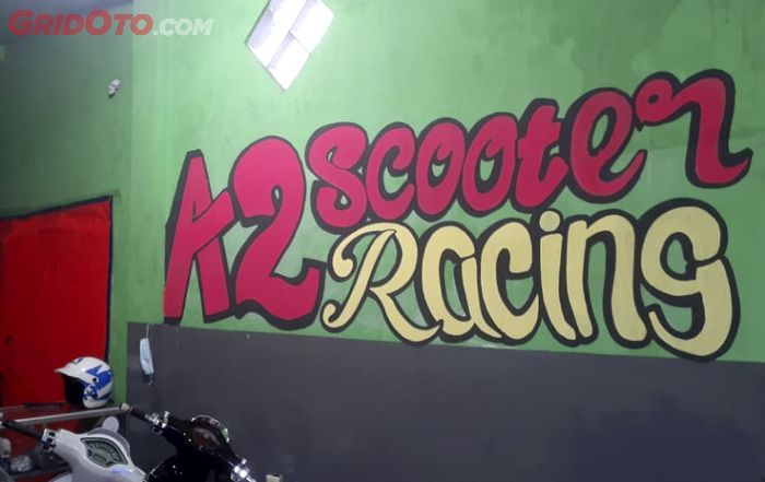 Bengkel A2 Scooter Racing  bisa bikin Vespa matic makin kece dan kencang