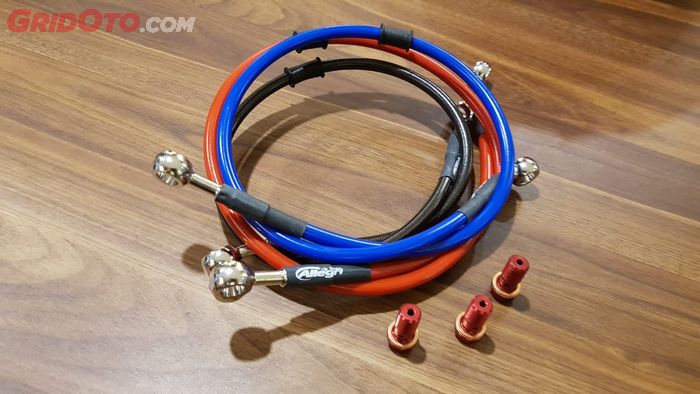 Slang rem aftermarket motor merek Allegri