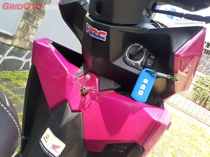 Honda Vario 150 pasang keyless smart sistem milik Honda PCX CBU Vietnam