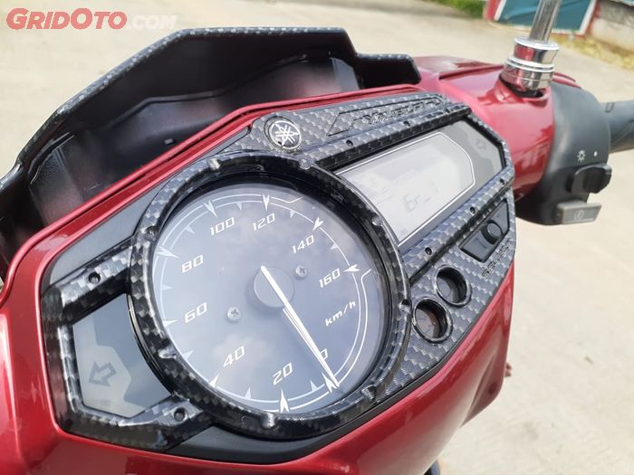 Speedometer digital pakai milik Yamaha Nouvo SX 