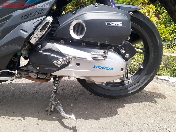 Jeroan CVT dan filter udara Honda Vario 150 kena custom