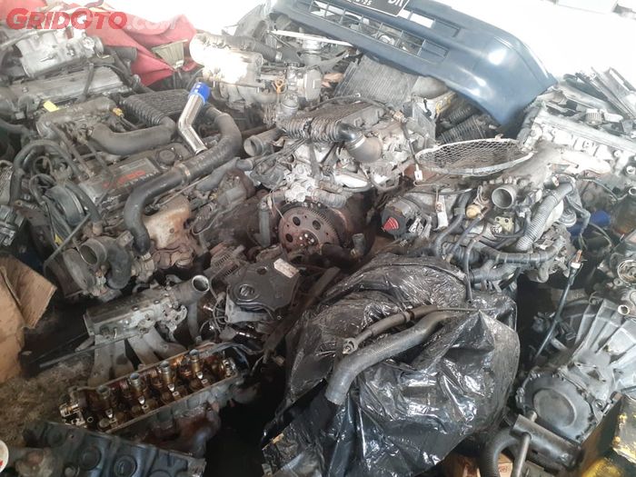 Stok berbagai mesin Toyota Starlet untuk engine swap