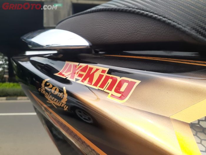Yamaha Lexi air brush body ala RX-King diberi nama LX-King