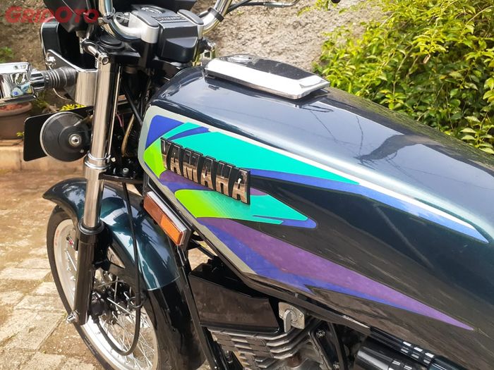 Tangki dan sekujur body Yamaha RX-King diganti baru barang NOS