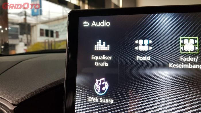 Menu Pengaturan Equaliser Audio Toyota Raize
