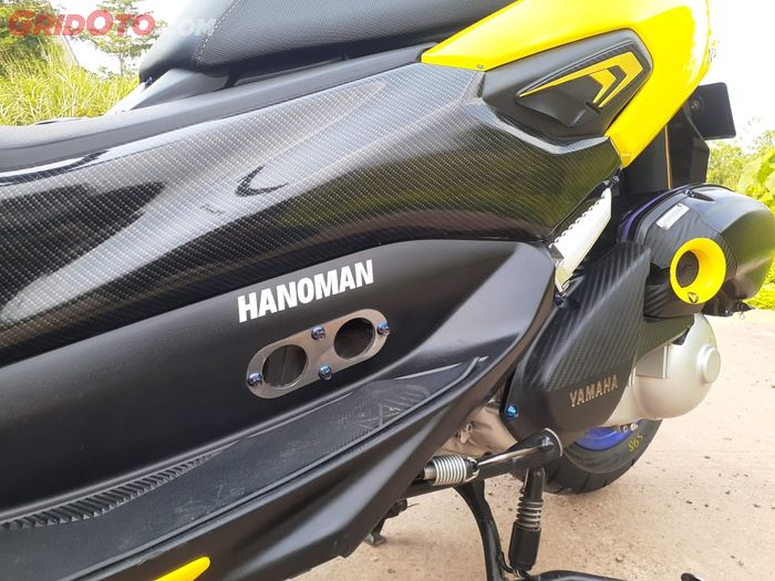 Yamaha NMAX bernama Hanoman upgrade mesin ,CVT dan Filter udara