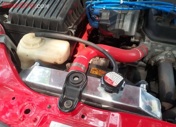 Terpasang radiator Koyorad pada Honda Civic Ferio
