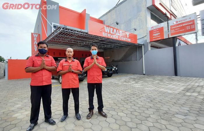 Bengkel umum Wealthy service centre di kawasan Sleman