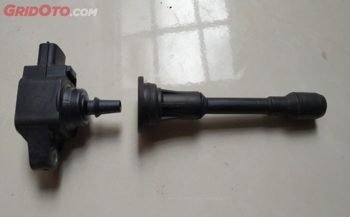 Ilustrasi Coil dan selongsong pipa coil untuk Nissan March atau Grand Livina
