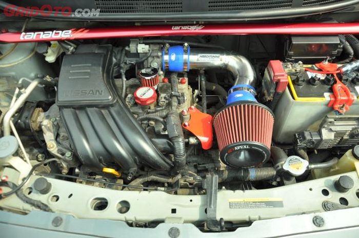 Nissan March k12 свап