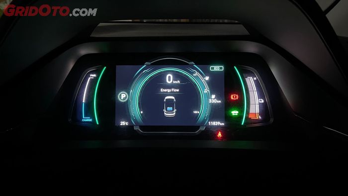 Indikator Energy Flow Mobil Listrik Hyundai Ioniq