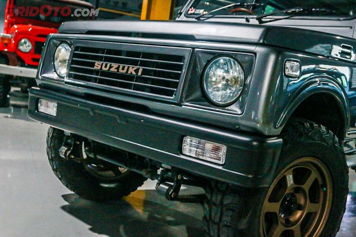 Grill daj bumper diganti dengan versi Jimny