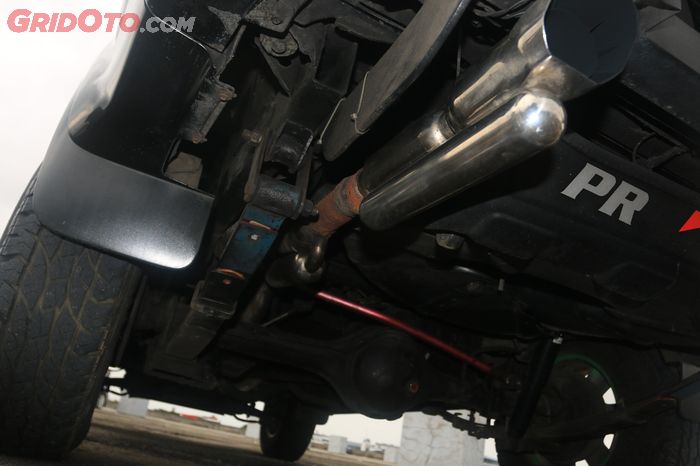 Drone killer pada exhaust system Isuzu Panther Grand Touring