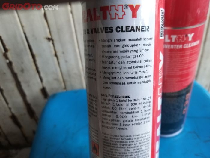 Salah satu treatment cleaner dari Wealthy untuk mengurangi kadar emisi gas buang