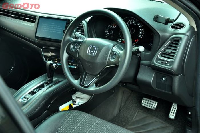 Ubahan di interior cuma pasang pedal set saja