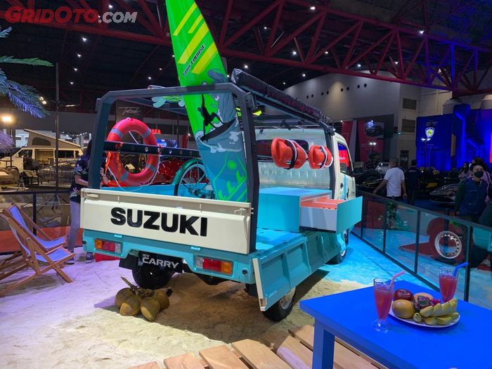 Modifikasi Suzuki Carry untuk peselancar usung konsep retro 