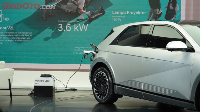 Selain Melakukan Charging, Hyundai Ioniq 5 Juga Bisa Menjadi Sumber Tenaga Listrik dengan V2L