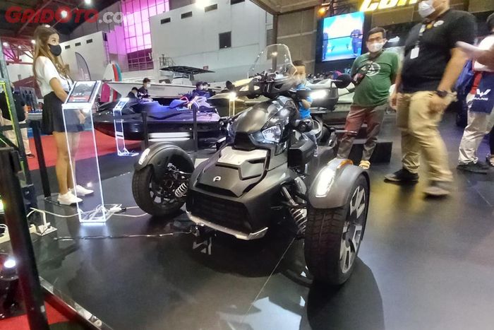 BRP Indonesia sebagai distributor kendaraan petualangan Can-Am dan Seadoo turut meramaikan pameran IIMS 2022.