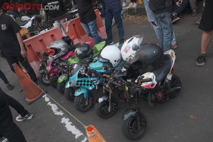 Motor-motor milik anggota KOMMI.