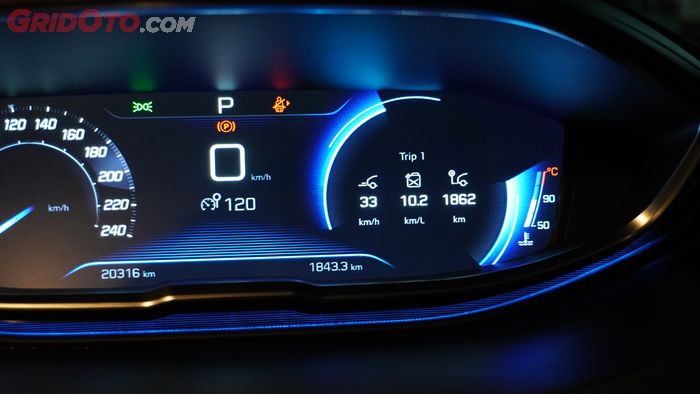 Total Jarak Tempuh, Konsumsi BBM Rata-rata, dan Kecepatan Rata-rata Peugeot 3008 Active Selama Holiday Fun Drive 2022