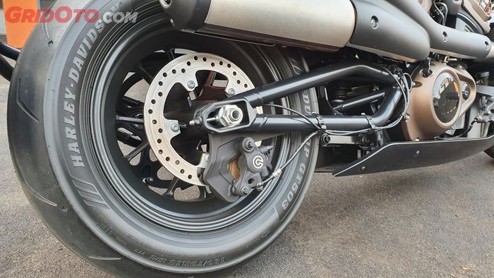 Lengan ayun Harley-Davidson Sportster S pakai tipe tubular