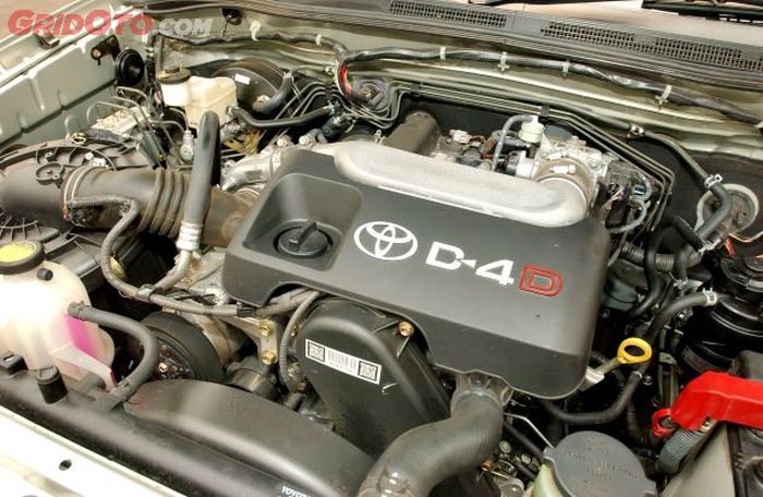 Mesin diesel 2KD-FTV 2.494 cc D4-D