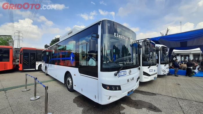 Bus listrik baru Transjakarta akan diuji coba dahulu sebelum beroperasi