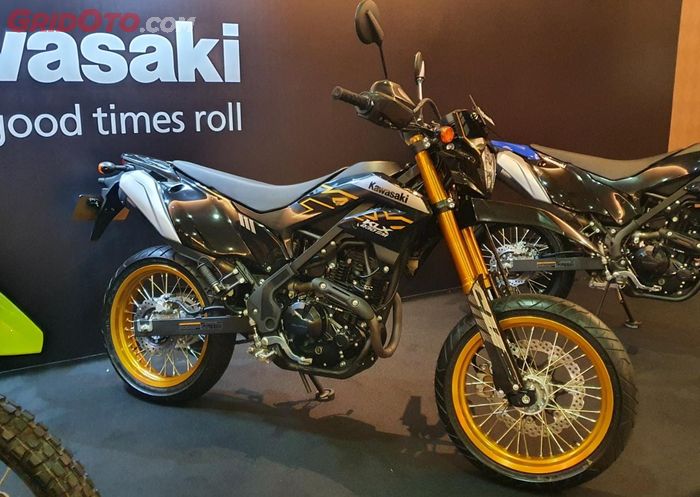 Kawasaki KLX230 SM tipe SE warna Ebony