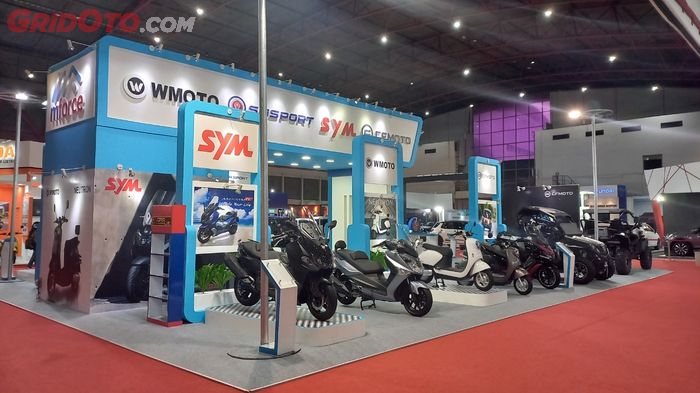 MForce Indonesia membawa merk SYM, CFMoto, SM Sport, dan WMoto