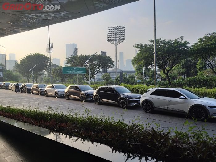 Media drive Hyundai Ioniq 5 dari Jakarta Menuju Bandung
