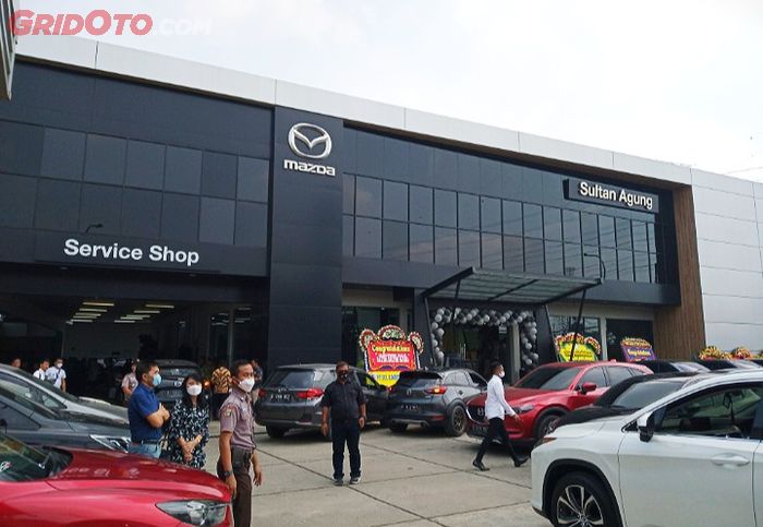 Dealer Mazda Sultan Agung diresmikan hari ini, Senin (20/6/2022). 