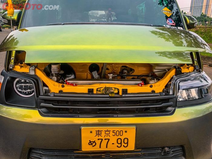 Ada perubahan di kap mesin biar lebih minimalis