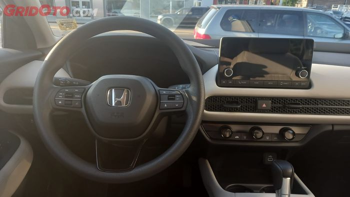 Interior Honda HR-V versi Amerika LX AWD.