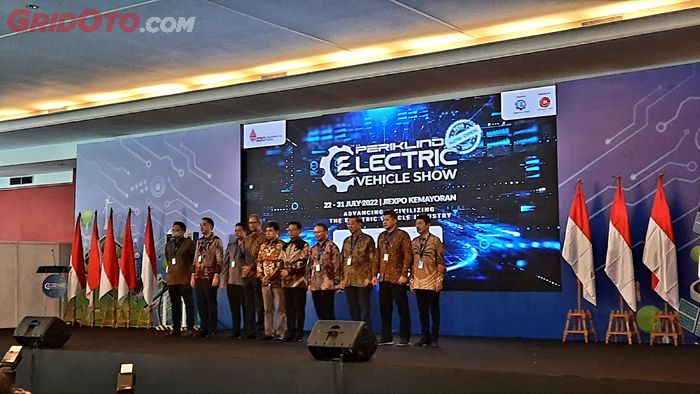 Pameran Periklindo Electric Vehicle Show (PEVS) 2022 resmi dibuka.