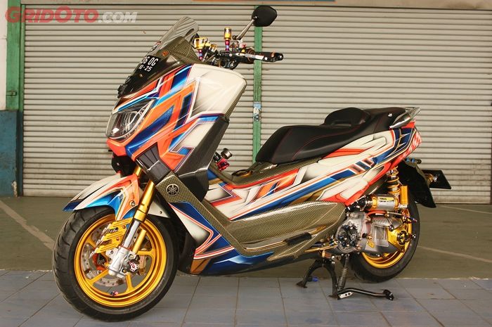 Yamaha NMAX bore up 200 cc buat kontes dan riding