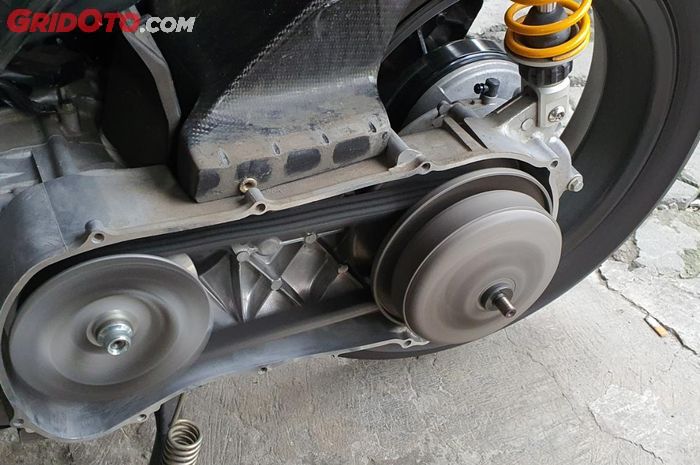 Penyesuaian pada komponen CVT bisa bikin akselerasi lebih ringan