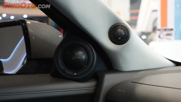 Posisi Speaker Tweeter dan Midrange Ground Zero yang Dipasang di Hyundai IONIQ 5