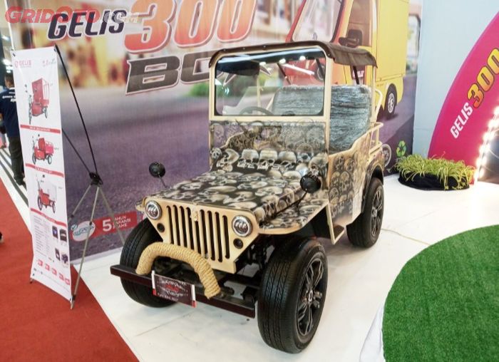 Gelis Mini Jeep EV di GIIAS 2022