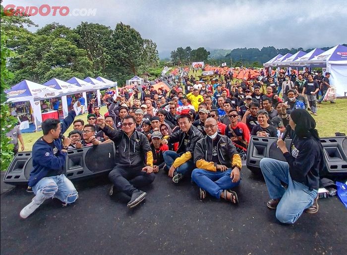 Komunitas berkumpul tumpah ruah di Maxi Yamaha Day 2022 Jabodetabek