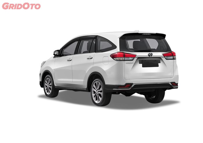 Perkiraan tampilan belakang Toyota Kijang Innova generasi terbaru