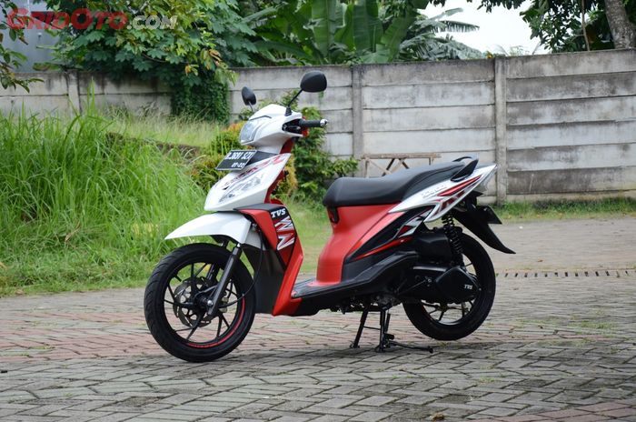 Motor matic New TVS Dazz, tersedia pilihan versi injeksi dan karburator