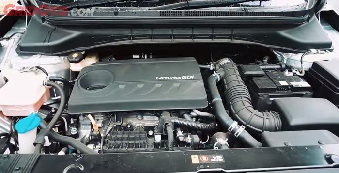 Mesin mobil baru Kia Carens 1.4 Turbo Premiere cukup potensial