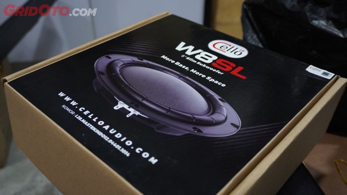 Subwoofer Pasif Ukuran 8 Inci Slim