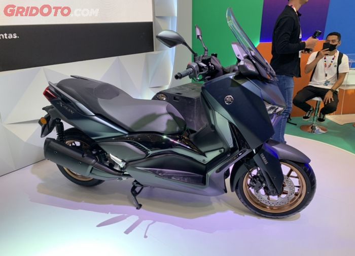 Yamaha XMAX 250 Connected terbaru yang diluncurkan di IMOS 2022.