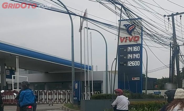 Harga BBM Vivo Revvo di Bekasi pada 1 Desember 2022